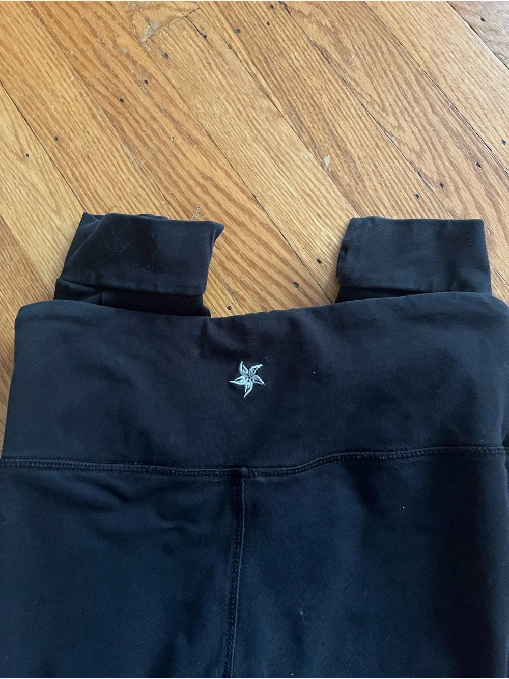 Ativa Black Organic Cotton Performance Leggings
